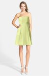 ColsBM Holland Lime Green Casual Sweetheart Sleeveless Zip up Knee Length Bridesmaid Dresses