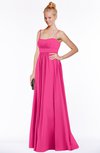 ColsBM Shelby Fandango Pink Glamorous Empire Sleeveless Chiffon Ruching Bridesmaid Dresses
