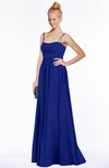 ColsBM Shelby Nautical Blue Glamorous Empire Sleeveless Chiffon Ruching Bridesmaid Dresses
