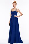 ColsBM Shelby Sodalite Blue Glamorous Empire Sleeveless Chiffon Ruching Bridesmaid Dresses