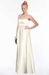 ColsBM Shelby Whisper White Glamorous Empire Sleeveless Chiffon Ruching Bridesmaid Dresses