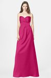 ColsBM Briley Beetroot Purple Modest Fit-n-Flare Sweetheart Sleeveless Chiffon Floor Length Bridesmaid Dresses