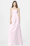ColsBM Briley Blush Modest Fit-n-Flare Sweetheart Sleeveless Chiffon Floor Length Bridesmaid Dresses