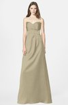 ColsBM Briley Candied Ginger Modest Fit-n-Flare Sweetheart Sleeveless Chiffon Floor Length Bridesmaid Dresses