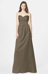 ColsBM Briley Carafe Brown Modest Fit-n-Flare Sweetheart Sleeveless Chiffon Floor Length Bridesmaid Dresses