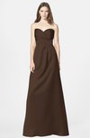 ColsBM Briley Copper Modest Fit-n-Flare Sweetheart Sleeveless Chiffon Floor Length Bridesmaid Dresses