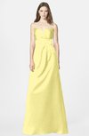 ColsBM Briley Daffodil Modest Fit-n-Flare Sweetheart Sleeveless Chiffon Floor Length Bridesmaid Dresses