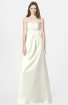 ColsBM Briley Ivory Modest Fit-n-Flare Sweetheart Sleeveless Chiffon Floor Length Bridesmaid Dresses