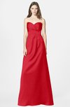 ColsBM Briley Red Modest Fit-n-Flare Sweetheart Sleeveless Chiffon Floor Length Bridesmaid Dresses