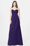 ColsBM Briley Royal Purple Modest Fit-n-Flare Sweetheart Sleeveless Chiffon Floor Length Bridesmaid Dresses