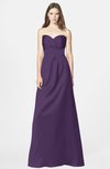 ColsBM Briley Violet Modest Fit-n-Flare Sweetheart Sleeveless Chiffon Floor Length Bridesmaid Dresses
