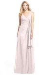 ColsBM Ashlyn Light Pink Luxury A-line V-neck Zip up Floor Length Bridesmaid Dresses