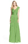 ColsBM Magnolia Clover Gorgeous A-line V-neck Chiffon30 Floor Length Bridesmaid Dresses