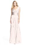 ColsBM Magnolia Rosewater Pink Gorgeous A-line V-neck Chiffon30 Floor Length Bridesmaid Dresses