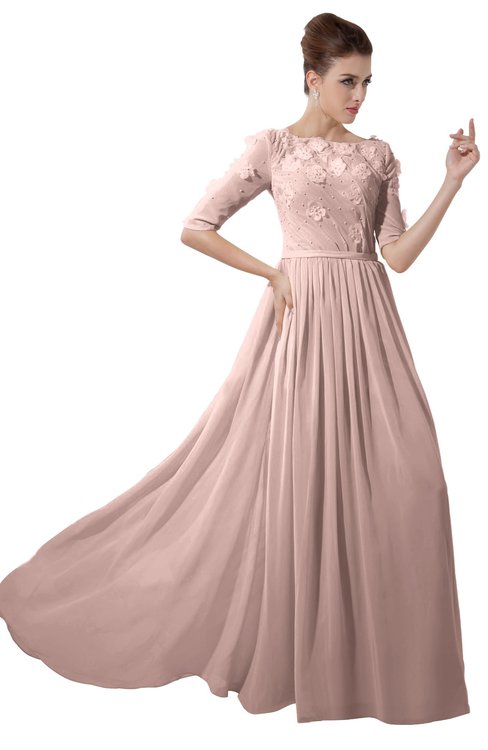 dusty pink dresses for wedding
