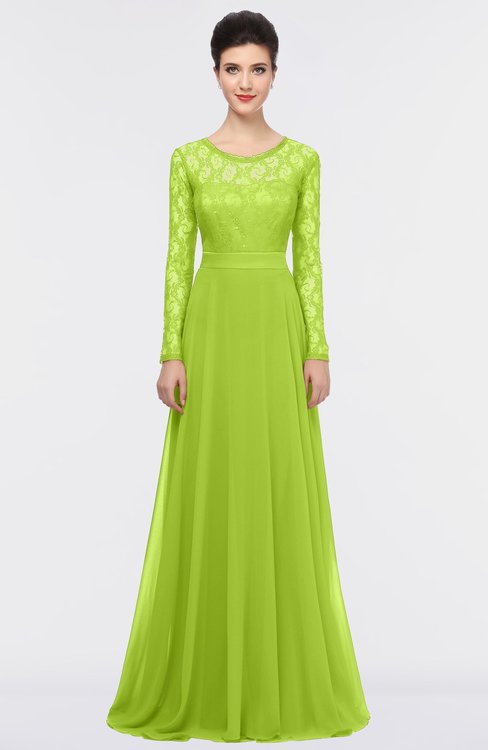 bridesmaid dresses lime green