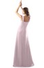 ColsBM Diana Pale Lilac Modest Empire Thick Straps Zipper Floor Length Ruching Prom Dresses