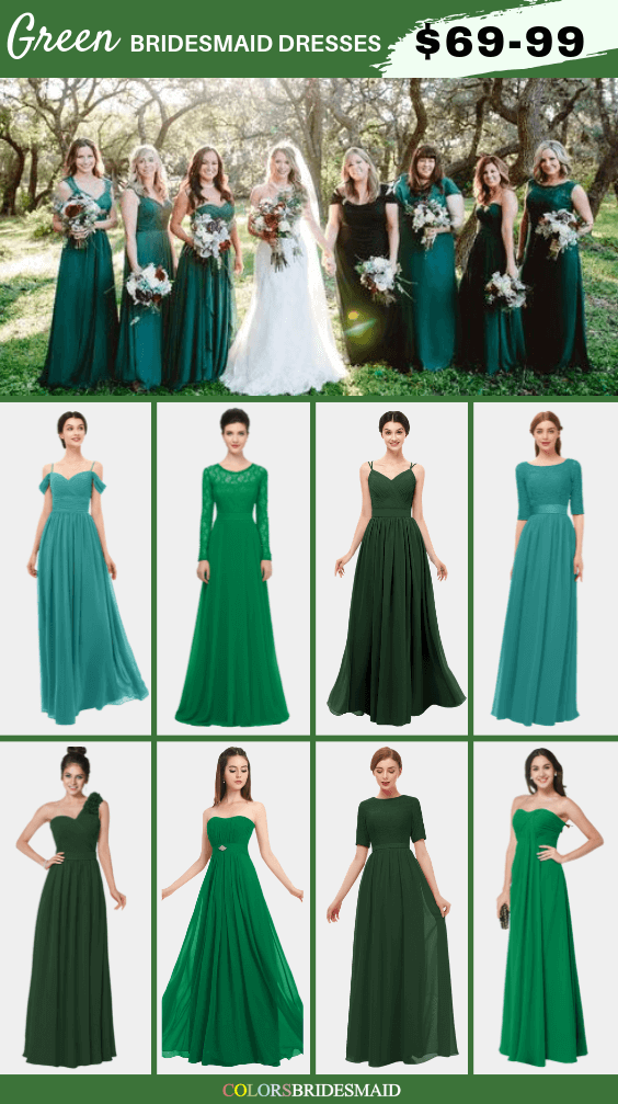 ColsBM green bridesmaid dresses