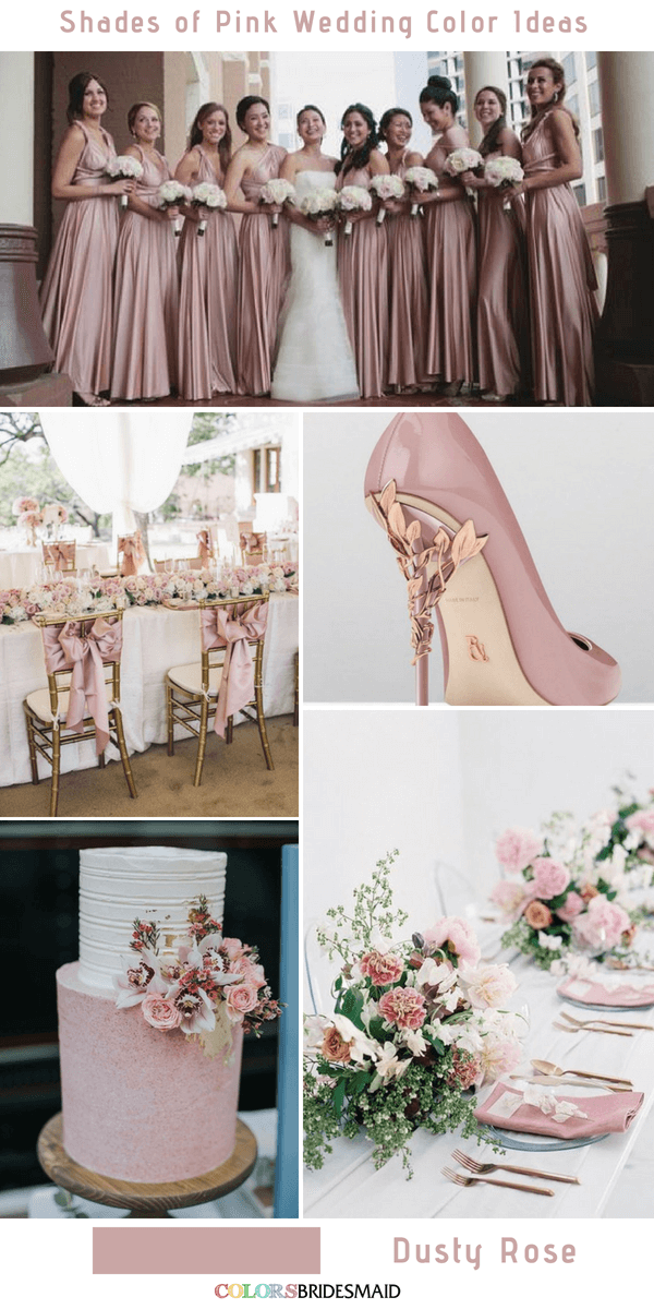 9 Prettiest Shades of Pink Wedding Color Ideas - ColorsBridesmaid